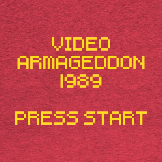Video Armageddon 1989 Press Start - The Wizard 1989 Movie by The90sMall